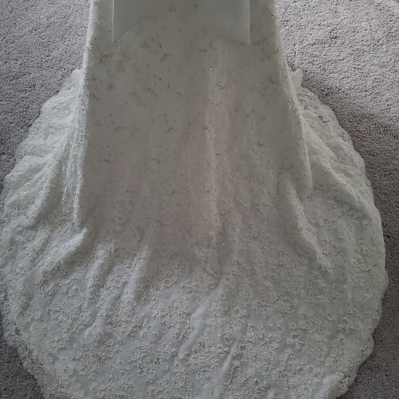 NWT DAVID'S BRIDAL GOWN - Picture 6 of 8